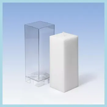 Výroba svíčky Polykarbonátová forma Hranol 60x160 (Forma na výrobu svíček)