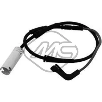 Brzdová destička Výstražný kontakt, opotřebení obložení METALCAUCHO 02088