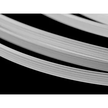 Kostice plastová plochá vroubkovaná šíře 6 mm