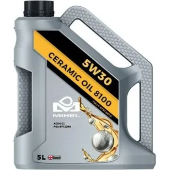 Motorový olej Mihel Ceramic 8100 C2 5W-30 5L