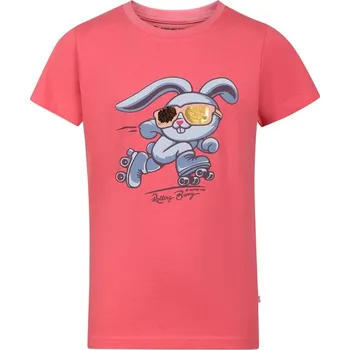 triko dětské krátké ALPINE PRO REJO rychleschnoucí červené