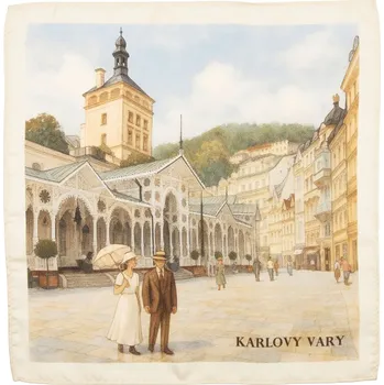 Šátek Bubibubi Hedvábný kapesníček do saka Karlovy Vary