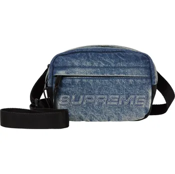 Supreme Denim Mini Shoulder Bag / Washed Indigo Barva: Denim, Velikost: OS