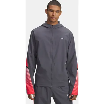 Pánská casual bunda Pánská bunda Under Armour UA Velociti Storm Hooded J 6005900-025 Šedá XXL