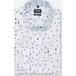 Olymp pánská společenská košile Modern Fit Luxor 122684 00 Bílá 40