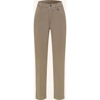 Dámské kalhoty Mac Dámské Chino Kalhoty Turn Up, světle zelená, 38