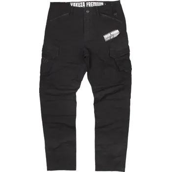 Yakuza Premium Pánské kalhoty Cargo 3452 - černé - 3452_BLK Velikosti: M