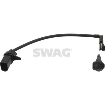 Brzdová destička Výstražný kontakt, opotřebení obložení SWAG 30 94 5231
