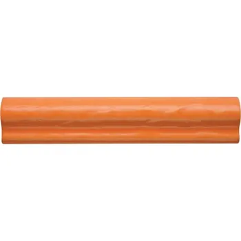 Obklad Rako India WLRGE256 listela reliéfní bombáto 5x25 oranžová