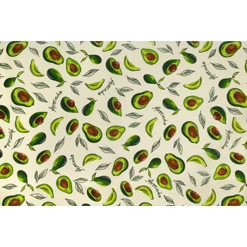 Vaflovina na utěrky avocado