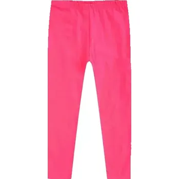 Dětské jednobarevné legíny KUGO FT1231 růžové vel.122,146