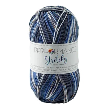 Příze Příze Performance Stretchy modrá