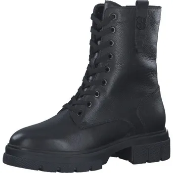 Dámské kozačky S.OLIVER Dámská kožená obuv S.Olive DZ 5-26277/41 černá 40