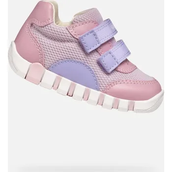 Dětská móda Dívky první kroky Geox Iupidoo Růžová - Holky GEOX růžová | fialová 3424196