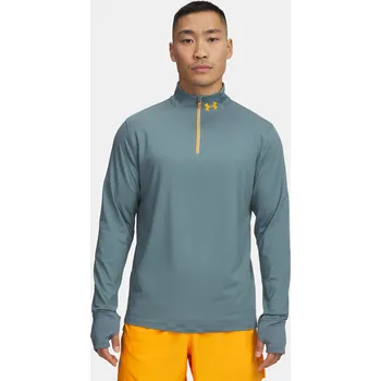 Pánská móda Pánské tričko Under Armour UA LAUNCH PRO 1/4 ZIP-BLU 1379288-587 Modrá XXL