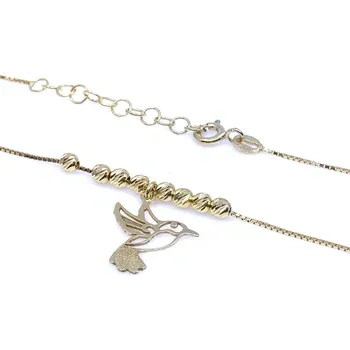 Náhrdelník Jan Kos jewellery Stříbrný řetízek s přívěskem MHT-6589/GN42