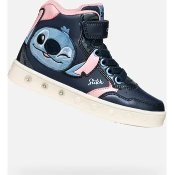 Dívčí tenisky Tmavě modré dívčí tenisky Geox Skylin - Holky GEOX modrá | světle modrá | růžová 3424166