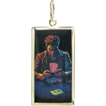 Přívěsek Aljančič Miniartion Hráč žluté zlato