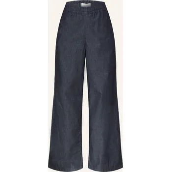 Milano Italy Dámské Kalhoty V Džínovém Stylu, tmavě modrá, 36