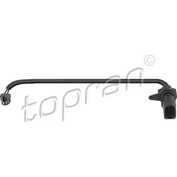 Brzdová destička Výstražný kontakt, opotřebení obložení TOPRAN 115 645