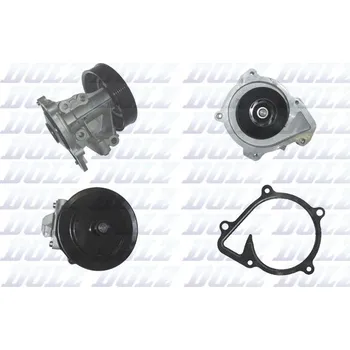 Chladič motoru Vodní čerpadlo, chlazení motoru DOLZ F168