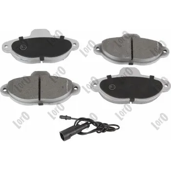 Brzdová destička Sada brzdových destiček, kotoučová brzda ABAKUS 231-01-090