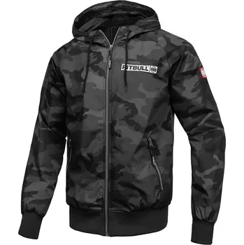 Pánská bunda Pánská letní bunda Pitbull West Coast ATHLETIC Logo - All black camo - PWC_ATHLLOGO_ALLBLK Velikosti: L