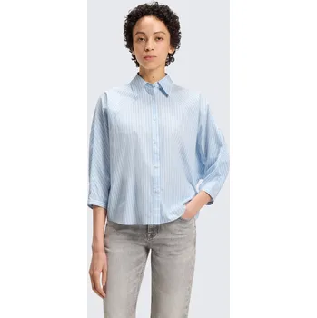 Dámská košile Dámská košile BOSS Orange C_Belenta 50543553 modrá Velikost: 40