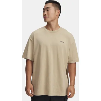 Pánské tričko Pánské tričko Under Armour UA M HW OS LOGO WASH SS-B 1389147-234 Hnědá LG