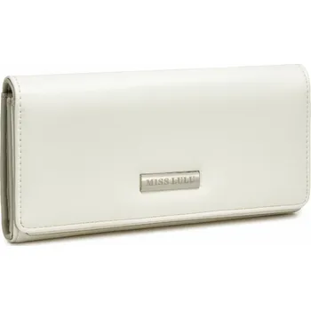 Dámská elegantní peněženka Miss Lulu - bílá
