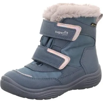 Dívčí zimní obuv Dívčí zimní boty Superfit CRYSTAL Blue GTX 1-009091-8030 - 27
