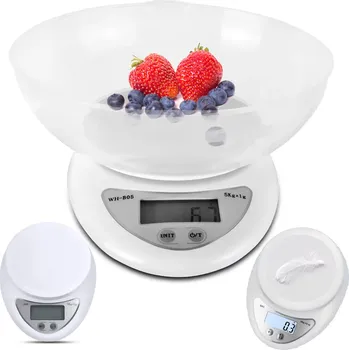 Kuchyňská váha Real Home Elektronická kuchyňská váha s LCD displejem a miskou