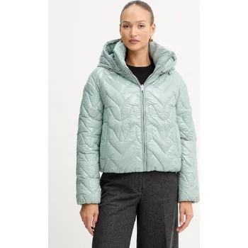 Dámská větrovka Bunda Patrizia Pepe 2O0189.A647 tyrkysová 65X, vel. 38