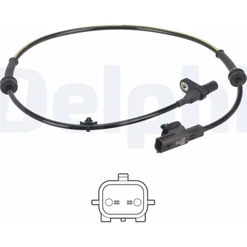 Přislušenství brzdového systému Snímač, počet otáček kol DELPHI SS21257-12B1