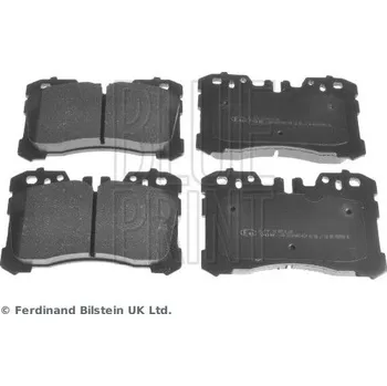 Brzdová destička Sada brzdových destiček, kotoučová brzda BLUE PRINT ADT342192