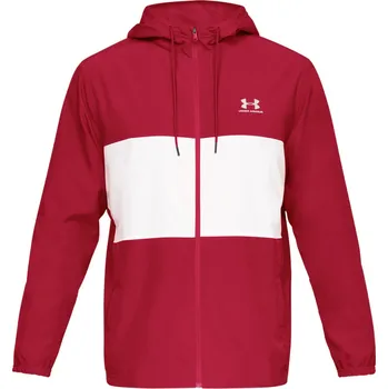 Pánská větrovka Pánská Bunda UNDER ARMOUR Sportstyle Wind - červená - 1329297-633 Velikosti: XL