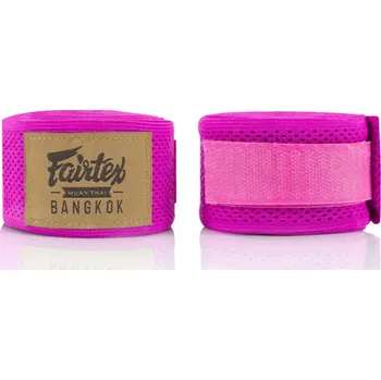 Bandáž na box a MMA FAIRTEX Boxerské bandáže Elastic - růžové - HW4_PINK
