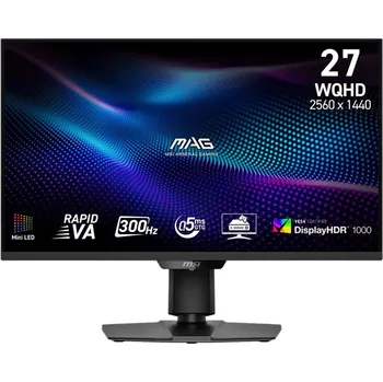 Monitor Monitor MSI MAG 274QPF X30MV 27",LED podsvícení, VA panel, 0.5ms, 4500: 1, 400cd/m2, 2560 × 1440 WQHD, - černý