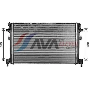Chladič motoru Chladič, chlazení motoru AVA VN2426