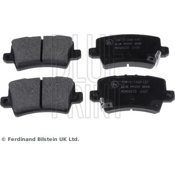 Brzdový systém Sada brzdových destiček, kotoučová brzda BLUE PRINT ADH24272
