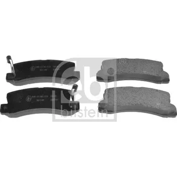 Brzdová destička Sada brzdových destiček, kotoučová brzda FEBI BILSTEIN 16743