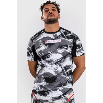 Funkční triko VENUM Electron 3.0 Dry-Tech Kr.rukávem - šedo/červený - VENUM-04543-618 Velikosti: XXL