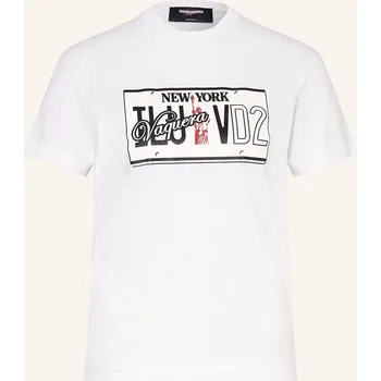 Dámské tričko dsquared2 Dámské Tričko Vaquera, bílá, 34