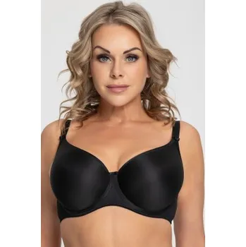 Podprsenka Hladká vyztužená podprsenka Biggi Bonita - spacer Černá 95E