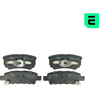 Brzdová destička Sada brzdových destiček, kotoučová brzda OPTIMAL BP-12356