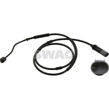 Brzdová destička Výstražný kontakt, opotřebení obložení SWAG 20 93 9139