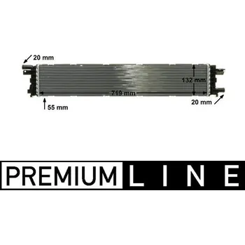 Chladič motoru Chladič nízké teploty, chladič plnicího vzduchu MAHLE CIR 12 000P