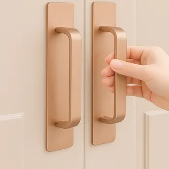 Dveřní kování Paradox Sada 2ks samolepicích rukojetí ROXO / Měď