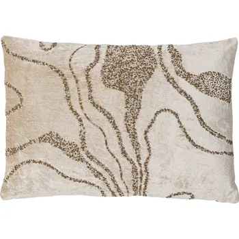 Polštář Bloomingville, Dekorační polštář Adelona 35 x 50 cm, béžovo-hnědý - Formadore