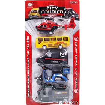 autíčko Sada Dopravní Prostředky 5 ks